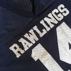 Vintage Rawlings Netted 3/4 sleeve football JERSEY